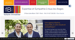Desktop Screenshot of immobilier-fbi.fr